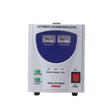 High quality 220v ac single phase automatic adjustable power voltage regulator